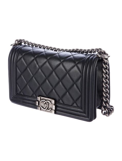 chanel embroidered wool old medium boy flap bag|Chanel Classic Flap Bag: How Much Is It & Is It Worth It .